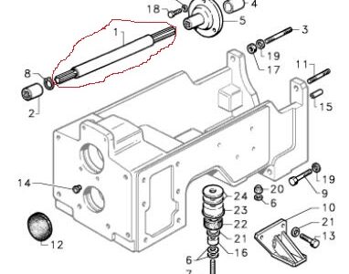 AX Pompa Hidraulica GOLDONI John Deere FG0026973