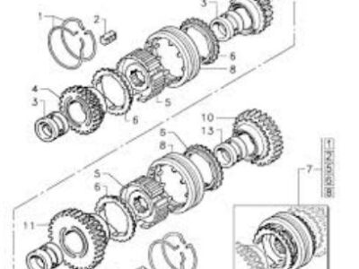Sincron GOLDONI John Deere 00031585