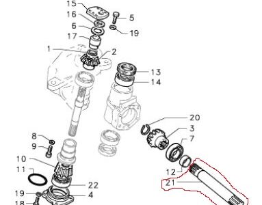 Planetara GOLDONI 00042617 Planetara John Deere FG00420617 00042617
