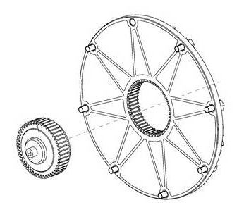 Cuplaj elastic 42W-12-27010