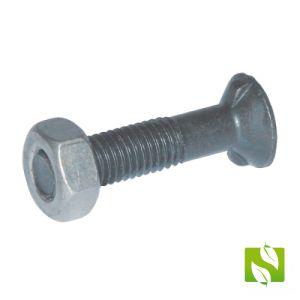 10352N - Surub cu umeri si piulita plug M10x35