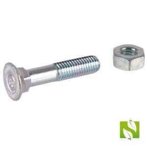 3015776 - Surub cap inecat cu piulita M10x50 grupa 8.8-MU Zn DIN608