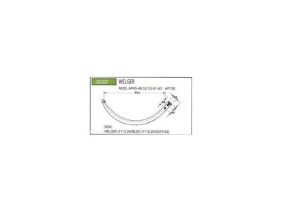 AC PRESA BALOTI WELGER AP 45 1115290825,59.027.01,59027