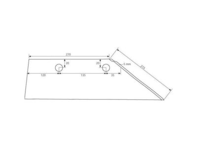 BRAZDAR PLUG LEMKEN DREAPTA 3352021