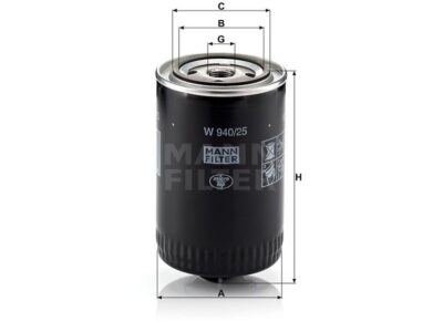 FILTRU ULEI W940/25 FX0038 0451103185