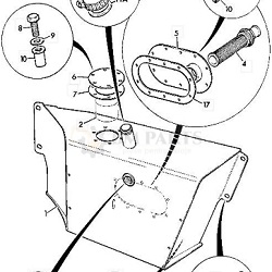 Rezervor hidraulic JCB 3CX 4CX 128/12649 -