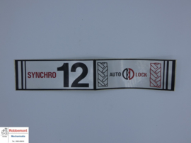 MF 1686679M1 TRANSFER/STICKER "SYNCHRO 12"