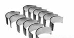 3637026M91 SET CUZINETI BIELA R2 MASSEY FERGUSON 02192040, 3112613, 736936M91, 85043B, U5ME0003B, 3637026M91, 41159633B, 742588M91, U5ME0035B, 3-29B +0.50