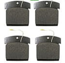 6005003692 SET PLACUTE FRANA (X4) RENAULT 6005003692, 6005005031, 7701201653, 7701202160, 71718001