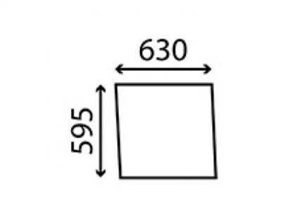 Geam lateral dreapta 615408