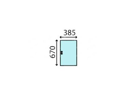 Geam lateral stg/dr spate 00930626