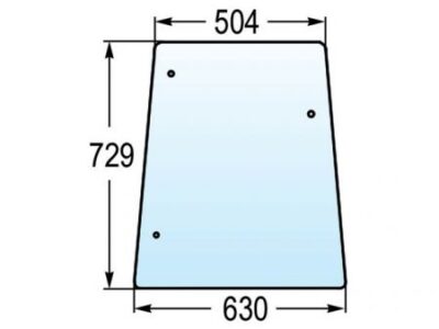 Geam lateral stg/dr spate L57912