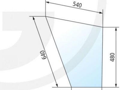 Geam usa interior stg/dr 520418