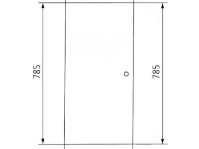 Geam usa superior stg/dr 1284790C1