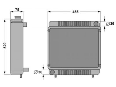 Radiator 133700530070
