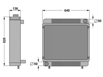 Radiator 4286559M4
