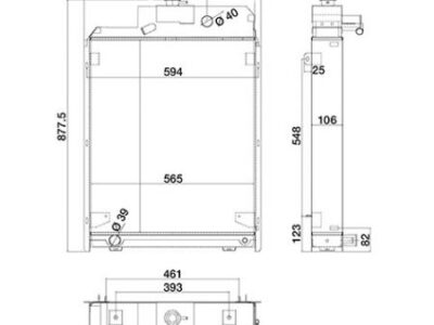Radiator 7700026986