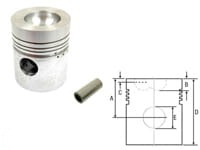 740821M91 PISTON MOTOR MASSEY FERGUSON 740821M91, 86940, 89207, 739193M91, 740821Z91, 85772, S40411