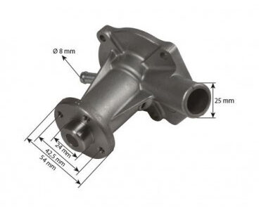 Pompa apa KUBOTA 15534-73030 1553473030 1544373034 15534-73030 1553473030 15752-73030 15752-73032 15752-73033 1575273030 1575273032 1575273033