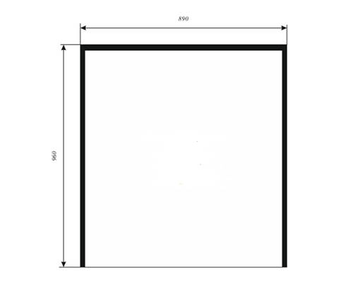 Geam spate CAT 8Y-7261, 164-1303