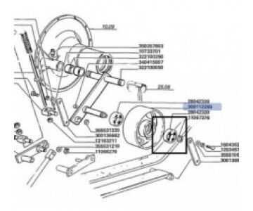 Intinzator Curea Combina AGCO-300112255