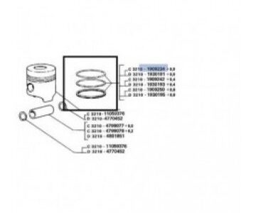 Set Inele Combina AGCO-1908739