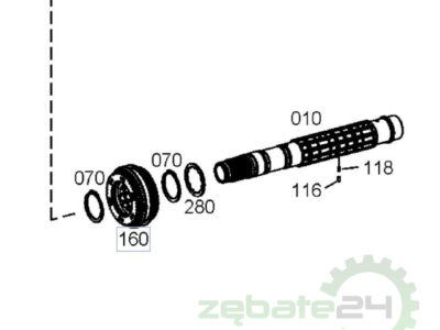 0501008238 ZF Synchronizator