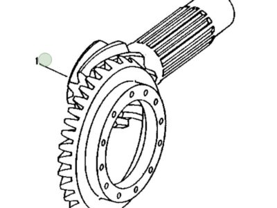 RE62677 John Deere Wałek Atakujący Koło Talerzowe