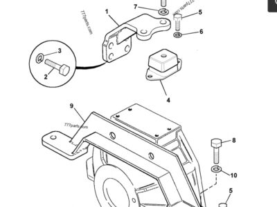Tampon motor JCB 231/40004
