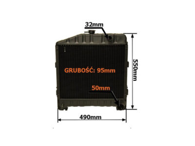 Radiator de apă Case-Ih 3233229r92
