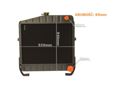 Radiator de apă Case Ih Case 743 743xl 845 845xl 3216849r92