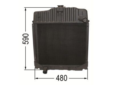 Kühler zu Steyr 133153218, 133153018