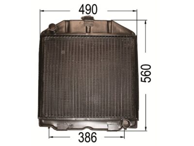 Kühler zu Steyr 292530014, 192530022, 2401289045, 1292530001, 1292530014