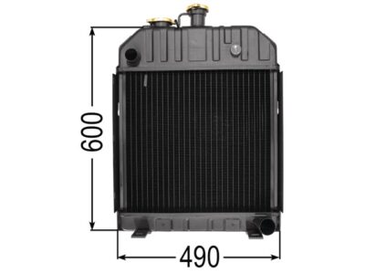 Kühler zu Steyr (Halterung vorne Grillseitig) 8060,8070 SK1 133700530004, 133700530025